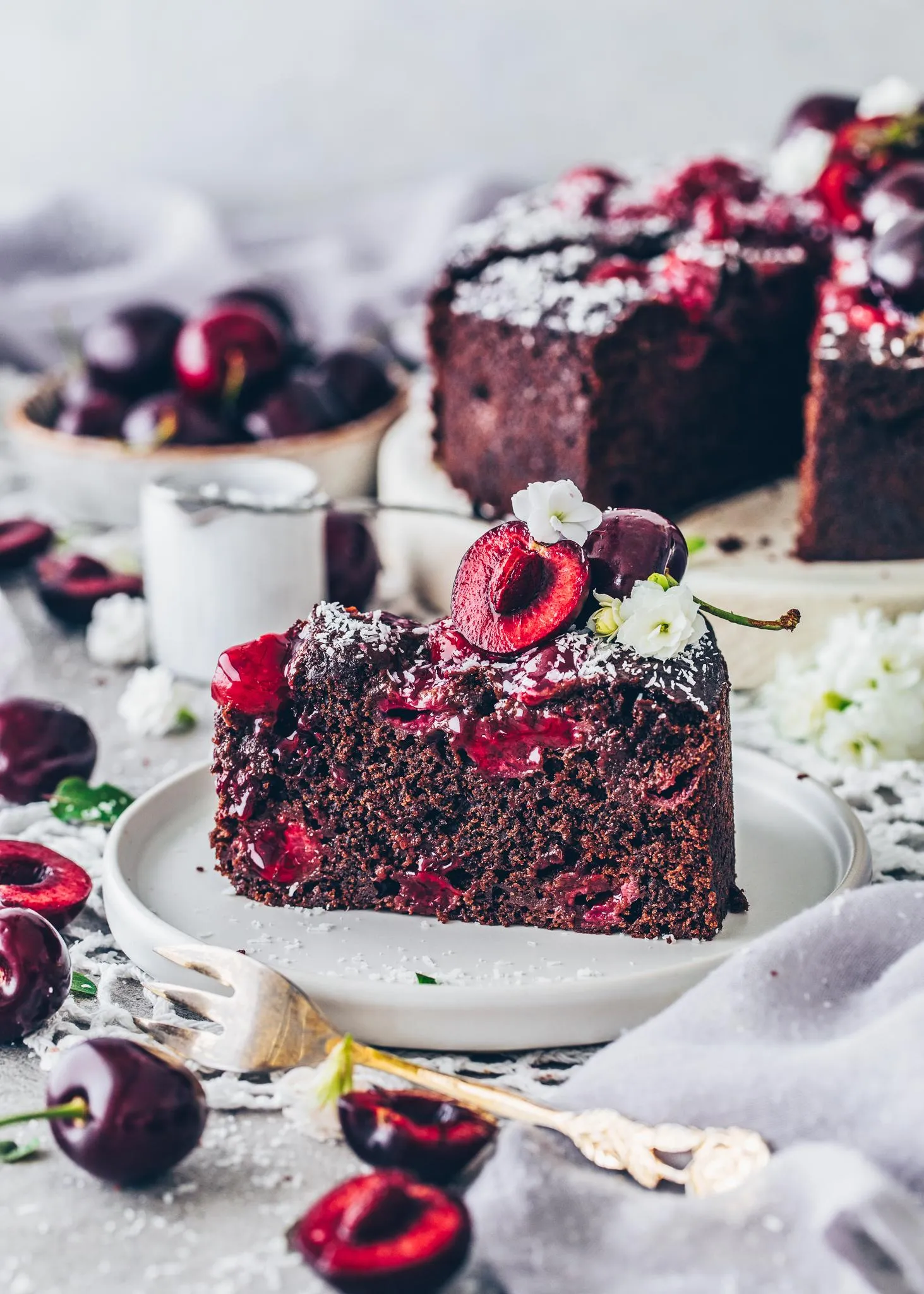 schoko kirsch kuchen vegan