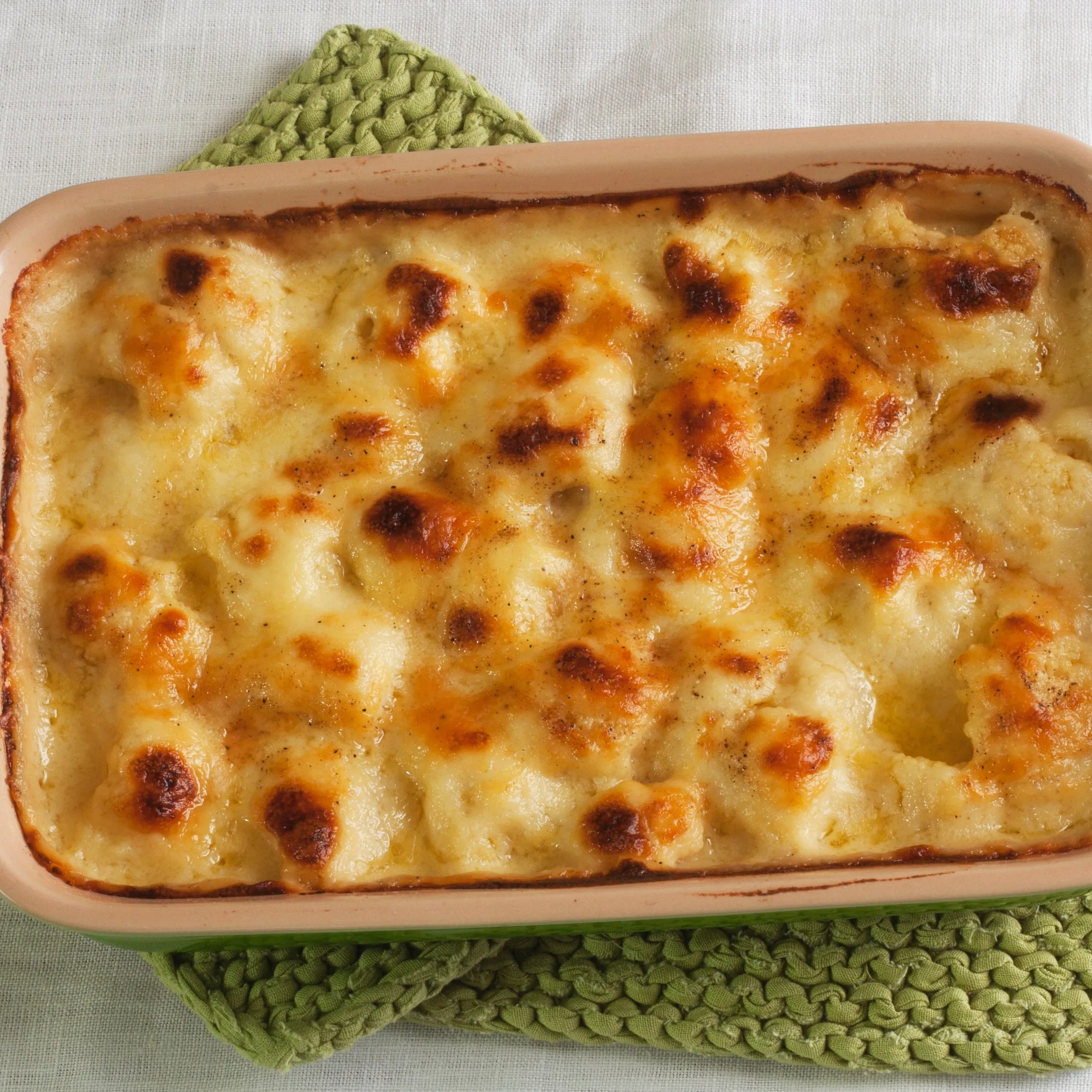 spicy roasted cauliflower cheese sauce